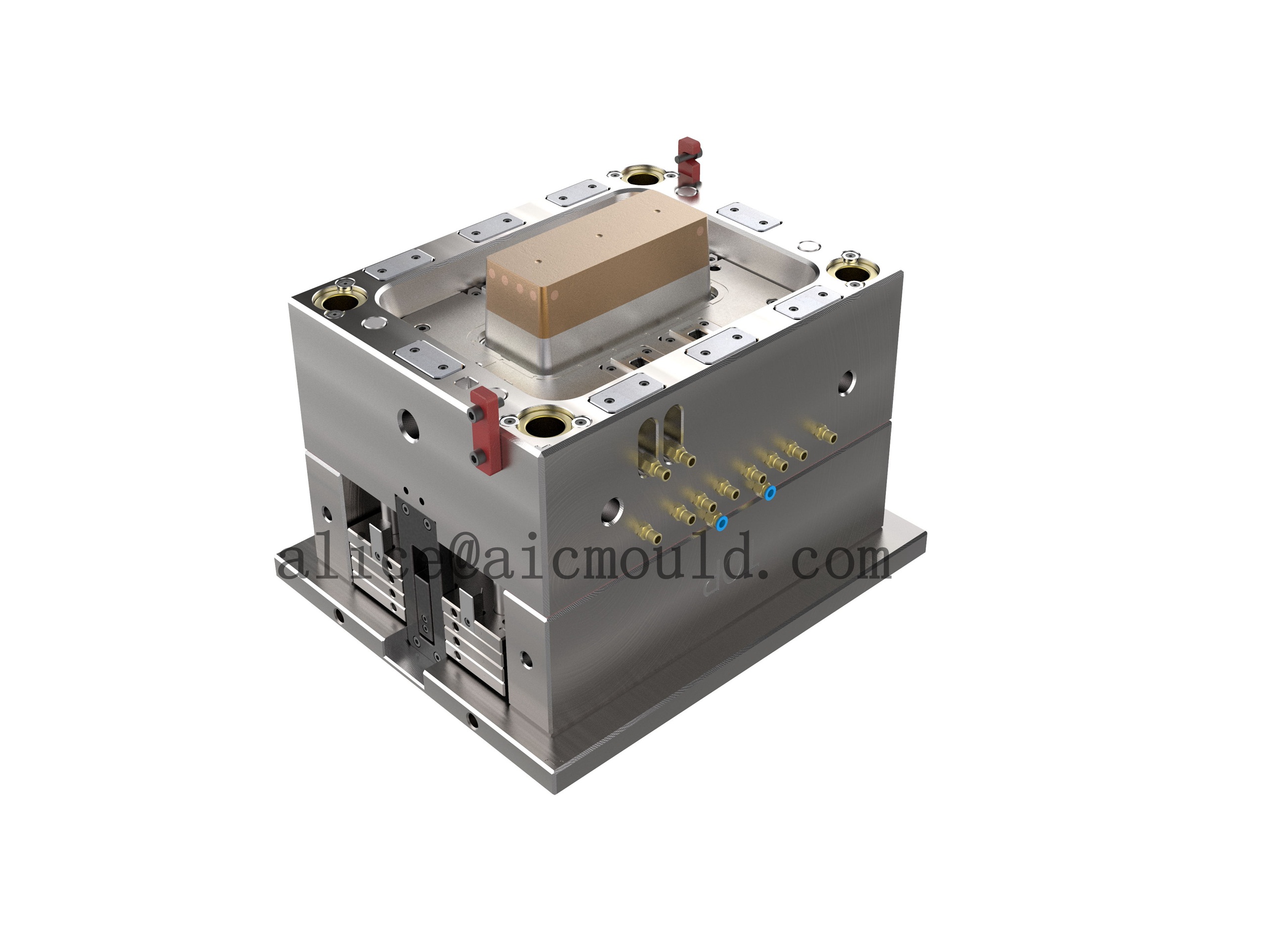 plastic square food container mould